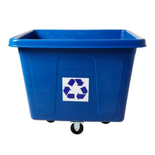Load image into Gallery viewer, CUBE TRUCK RECYCLE 16CU FT/0.5M3 BLUE