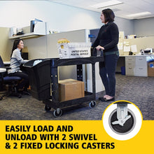 Load image into Gallery viewer, HD ERGO UTILITY CART SM BLA