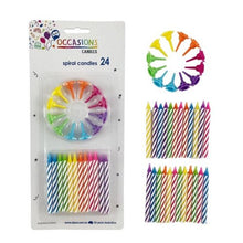 Load image into Gallery viewer, Birthday Candles with 12 Flower Holders P24 Code:431121