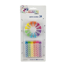 Load image into Gallery viewer, Birthday Candles with 12 Flower Holders P24 Code:431121