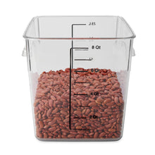 Load image into Gallery viewer, SPACE SAVING CONT SQ 8QT/7.6L CLR