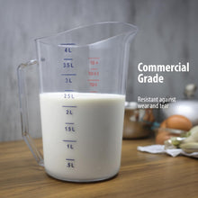 Load image into Gallery viewer, MEASURING CUP 4QT/4.4L CLR