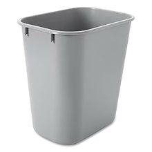 Load image into Gallery viewer, WASTEBASKET SMALL RECT 14QT/13L GRAY