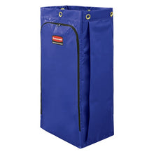 Load image into Gallery viewer, JAN CLEAN CART VINYL BAG 34 GAL BLUE
