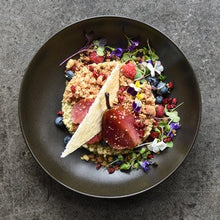 Load image into Gallery viewer, TAPAS DISH - TAPERED - ZUMA CHARCOAL (Box of 6)