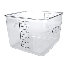 Load image into Gallery viewer, SPACE SAVING CONT SQ 12QT/11.3L CLR

