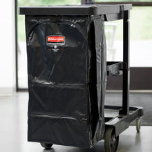 Load image into Gallery viewer, ES JAN CLEAN CART VINYL BAG 34 GAL BLA
