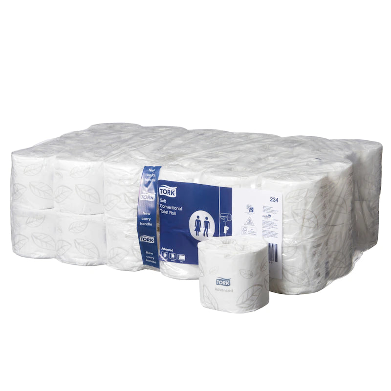 TORK T4 SOFT TOILET ROLL 2PLY 400SHEET (CTN 48)