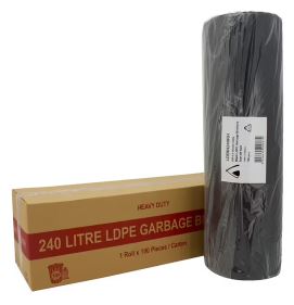 240 LTR H/DUTY BLACK B/LINER 1450X1