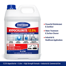Load image into Gallery viewer, HYPO5L (STATEWIDE HYPO CHLOR 12.5% 5L
