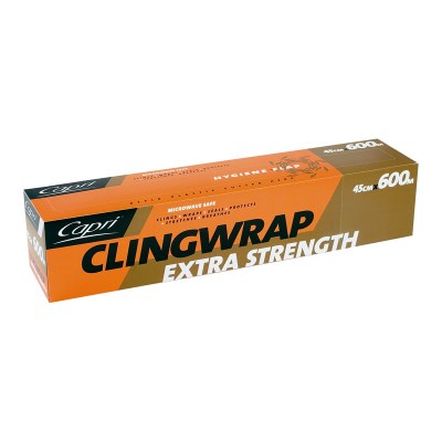 Clingwrap In Dispenser Clear 45cm x600m