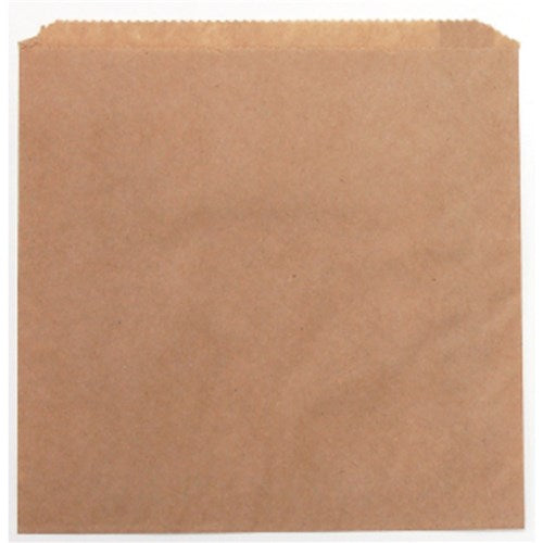 Paper Bag No 2 Square Brown 200mmx200mm