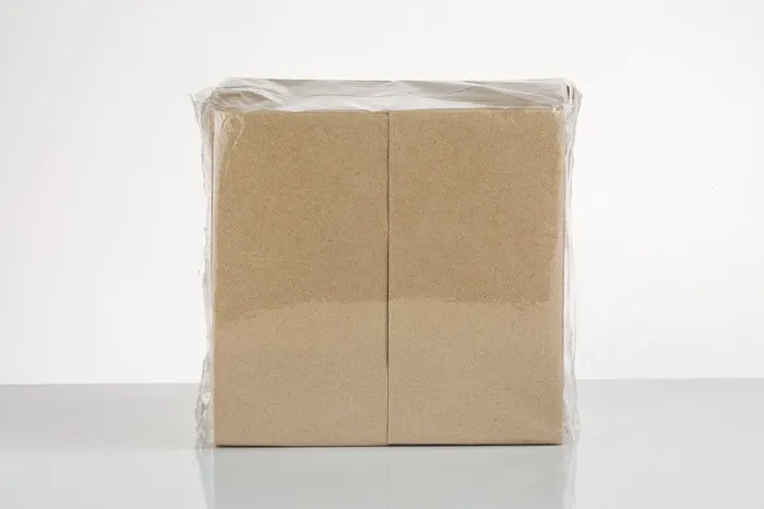 BROWN QUILTED DINNER NAPKIN GT FOLD