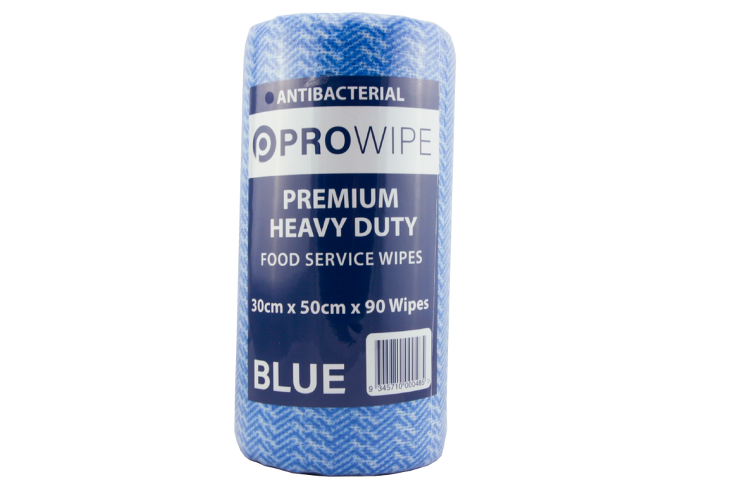 PROWIPE Antibacterial Wipe Roll 90 Wipes Blue - 6