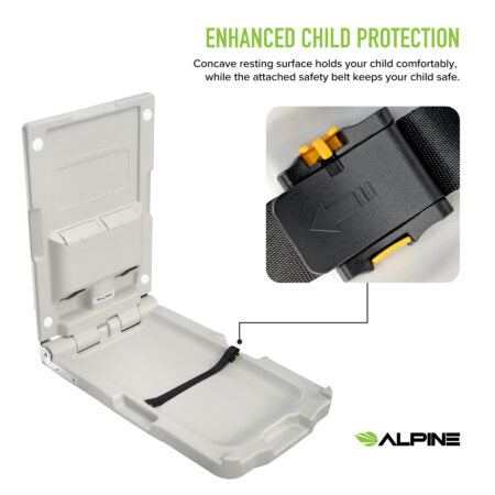 STRAP BABY CHANGING STATION VERTICAL