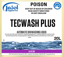 Load image into Gallery viewer, 2000931 (TECWASH PLUS MACHINE DISHWASH DETERGENT 20L)
