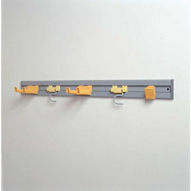 CLOSET ORG TOOL HOLDER 34IN/86CM GRAY