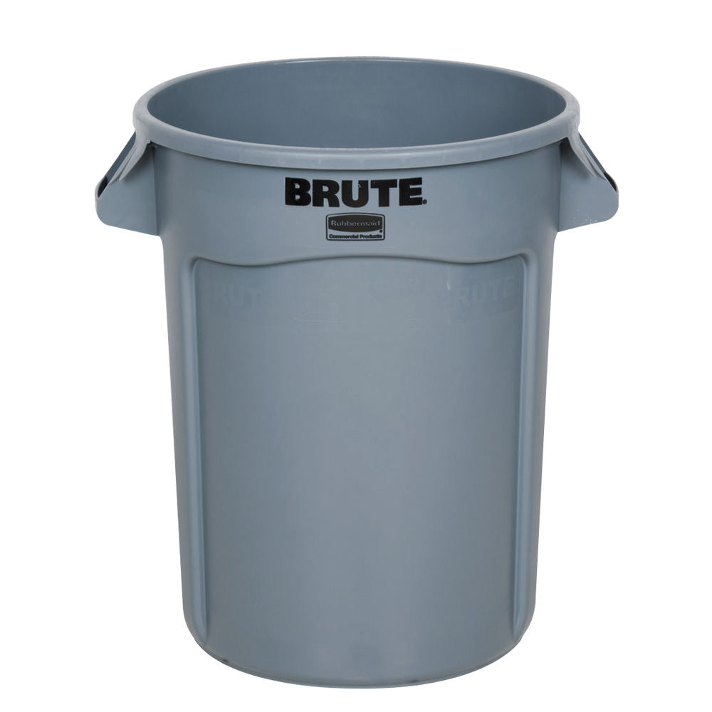 BRUTE CONT BRANDED W/O LID 20G/76L GRAY