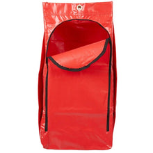 Load image into Gallery viewer, JAN CLEAN CART VINYL BAG 34 GAL RED

