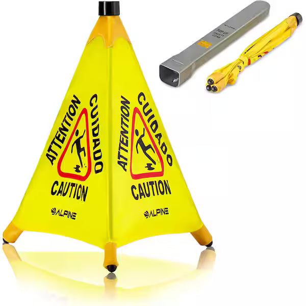 CAUTION SIGN POP-UP WET FLOOR 20IN/51CM – Hospitality Worldwide Pty Ltd