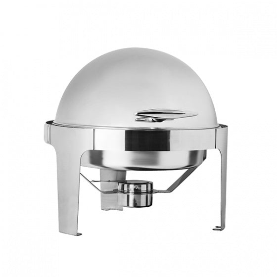 Deluxe Round Roll Top Chafer