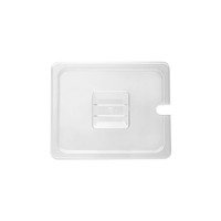 Load image into Gallery viewer, POLYCARBONATE FOOD PAN COVERS - CLEAR Notched
